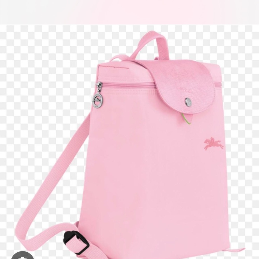 Longchamp Le Pliage Nylon Backpack Pink NEW